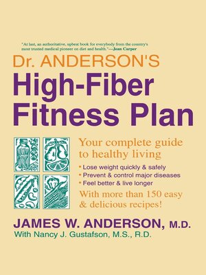 cover image of Dr. Anderson's High-Fiber Fitness Plan